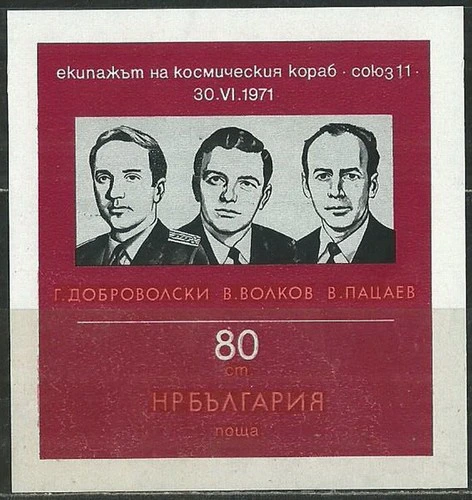 Space System "Salyut-Soyuz 11", block.