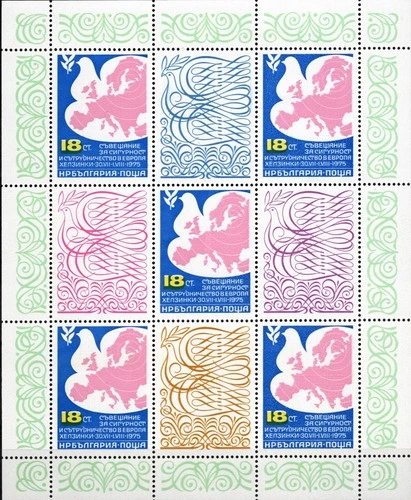 Conference on Security and Labor in Europe, min. sheet