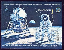 [BC-3891A] Space Research, imperforate block